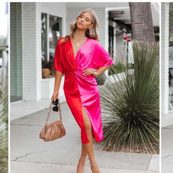 VICI: Strut and Bolt color block dress